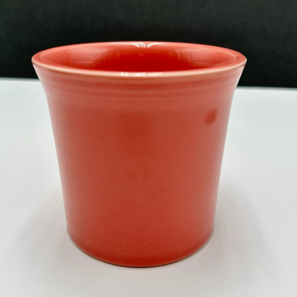 Fiesta Ware Coffee Cup Mug Homer Laughlin HLC O Ring Handle Scarlet Fiestaware - Picture 2 of 8